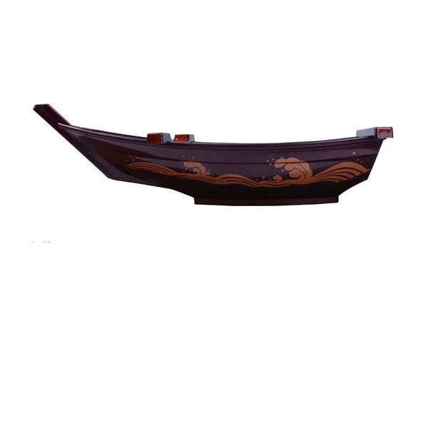 

abs japanese-style cuisine dragon boat saucer sushi boat price salmon plate stick body on dry ice cuisine boat disc japanese style su98qx p1
