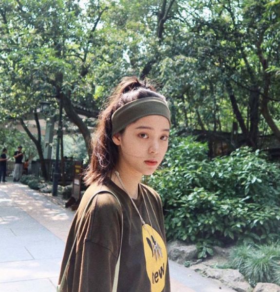 2019 Ins Popular Style Spot Hair Band Women Men Pure Design