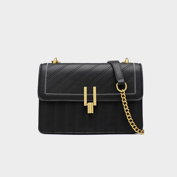 

ladies shoulder bag lingge bag 2020 new korean fashion chain small square messenger