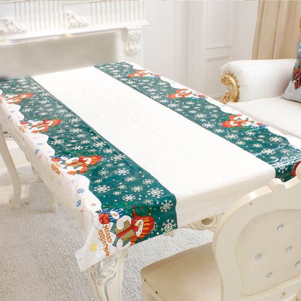 

new year christmas tablecloth kitchen dining table decor for home party table christmas ornaments jan88