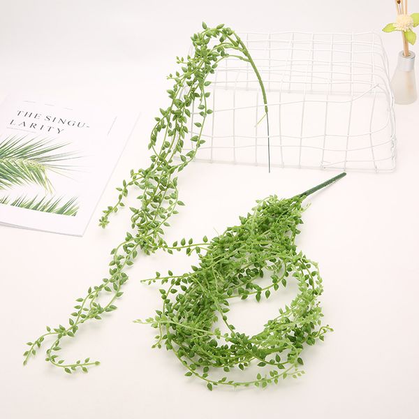 

artificial succulents hanging plants fake string of pearls
