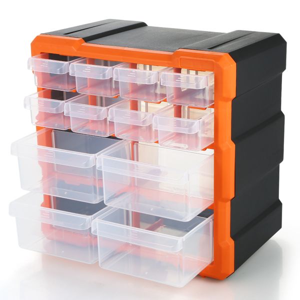 2019 Drawer Plastic Parts Storage Box Hardware Box Organizer Craft