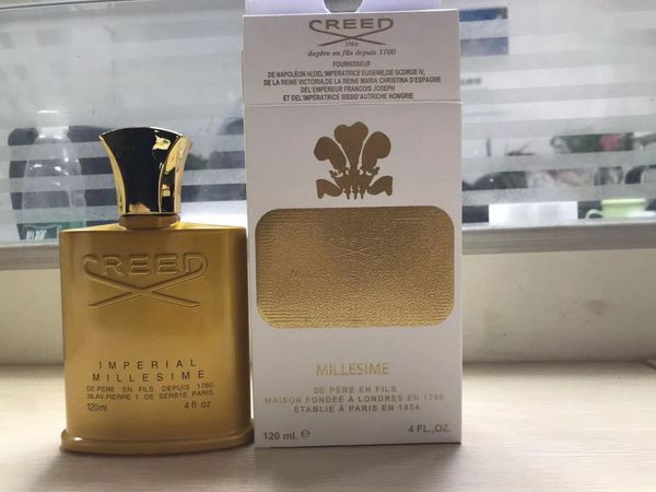 

Top selling! Gold version Creed Millesime Imperial fragrance for men & women top perfume 100 ml perfect smell