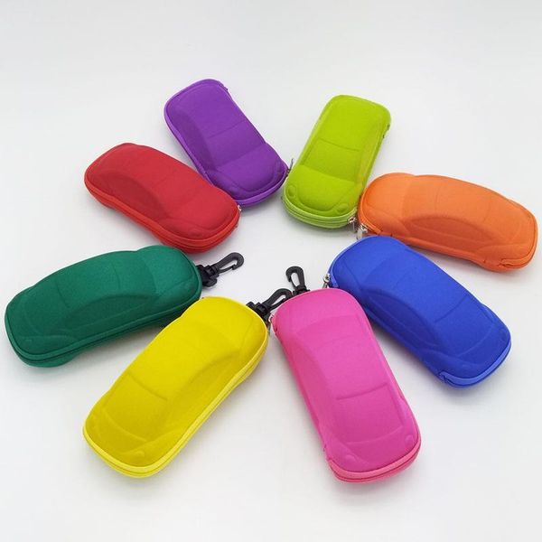 

2020 дети автомобилей shaped glasses смазливая очки strage сумка box футляры детские солнцезащитные очки чехлы автомобильные styling box vys, Blue