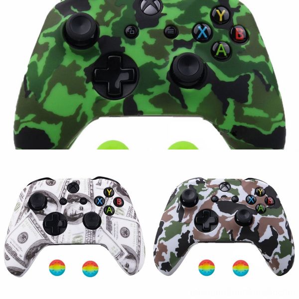 

sqwio красочный высокий мягкий силиконовый резиновый защитный чехол кожный чехол для xbox one x s slim controller anti-slip quality fast shi