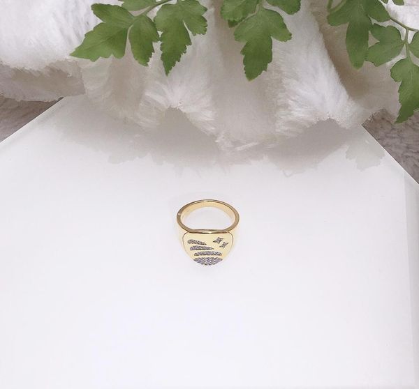 

2019 gold galaxy ring female tide personality index ring simple atmosphere jewelry generous fashion gift for women, Silver