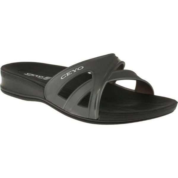 

ceyo 9942 gray lady slippers ceyo, Black