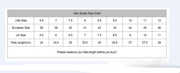 Sperry Shoe Size Chart In Inches