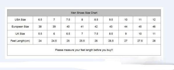 Sperry Shoe Size Chart In Inches