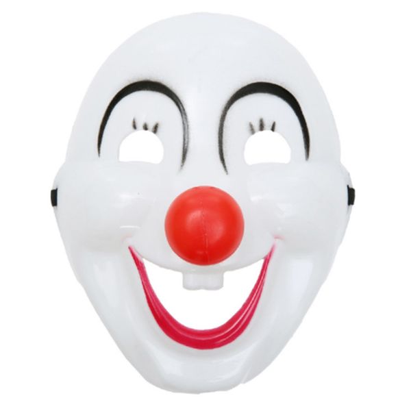 

clown mask halloween costume ball performance supplies props men and women are funny clown mask cute plastic