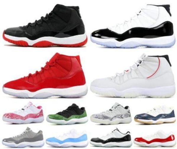 

snakeskin platinum tint concord 45 prom night xi 11s 11 cap and gown men women basketball shoes bred space jam mens sports sneakers