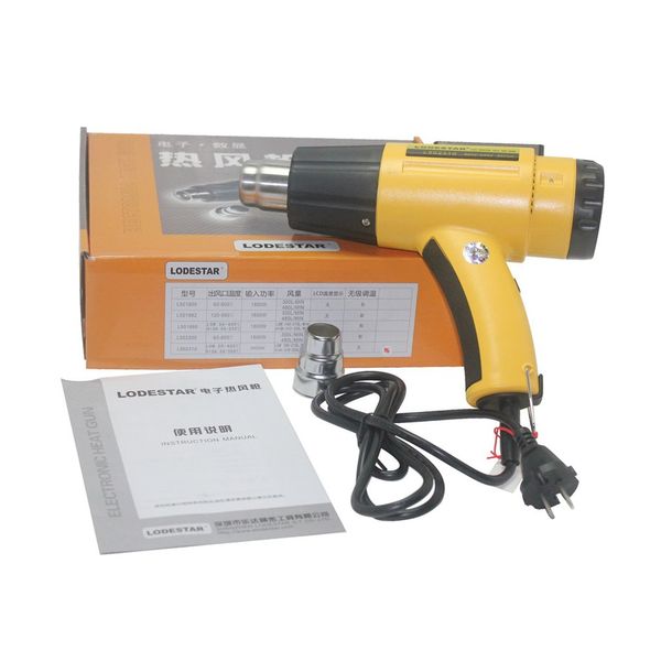 

2000w air heat tool 100-650 degree temperature adjustable hand held paint stripper air tool blower
