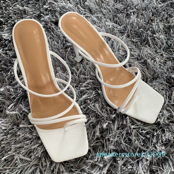 

2020 summer pumps new gladiator sandals shoes women thin high heels open toe sandal lady ankle strap pump shoes size 35-42 s09, Black