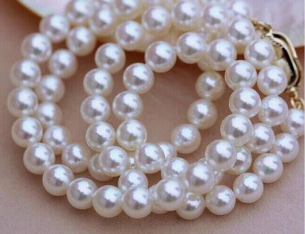 

classic 11-12 m south sea pearl necklace white 24 inch 925 s kkk, Silver