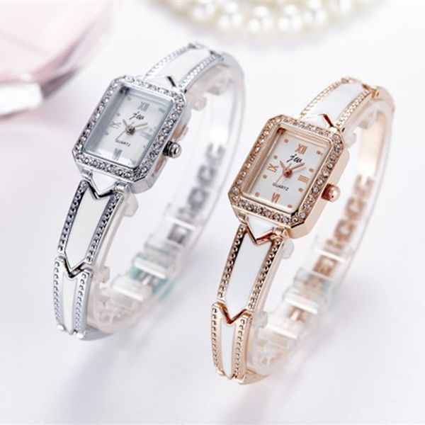 

bracelet watches women stainless steel wristwatches ladies dress quartz watches clock montre femme hodinky 2019, Slivery;brown