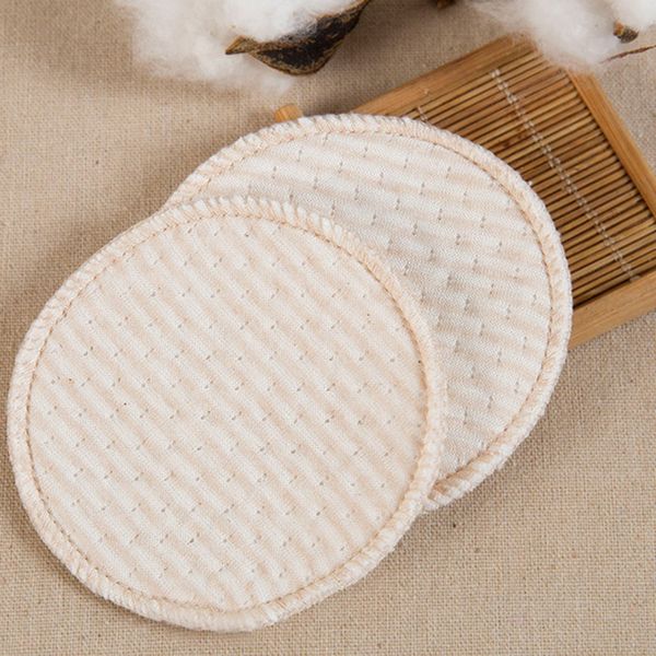 

4pcs non-woven cotton collection nursing breast pads breastfeeding absorbent cover stay dry cloth pad, White