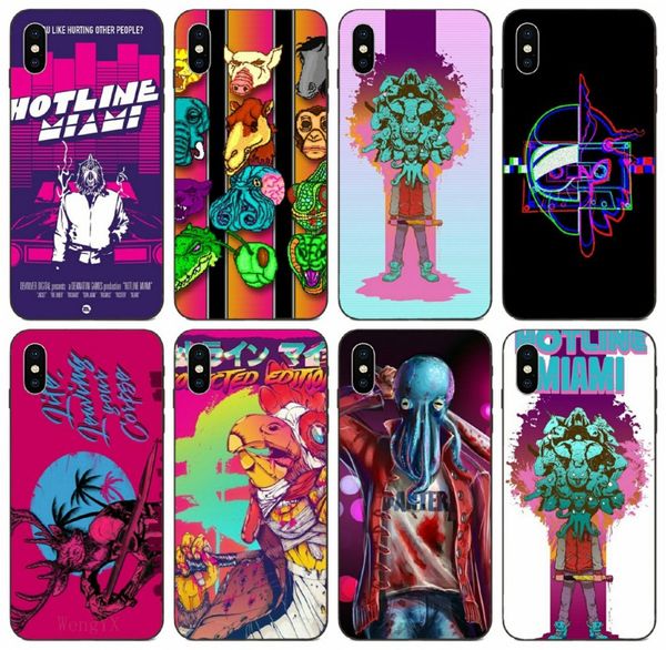 

tongtrade] popular game ine miami 3 case for iphone x xr xs 11 pro max 8 7 6s 5s plus galaxy j7 huawei y6 sony xperia e3 wholesale case