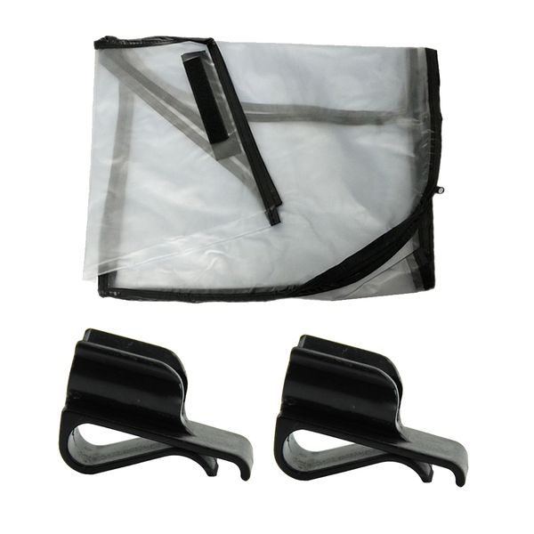 

водонепроницаемый golf club travel bag чехол от дождя плаще 2pcs клипы сумка клубы