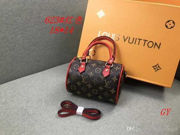 

188 loui vuitton de ig handbag luxury bag houlder tote clutch bag pu leather pur e ladie women bag wallet, Black;brown