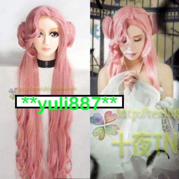 Code Geass Euphemia li britannia ragazza capelli rosa Parrucche Anime 100cm