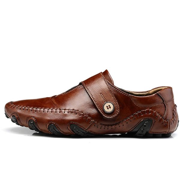 

2020 new pigskin ocs casual shoes ocs bean shoes ocs driving shoes, Black