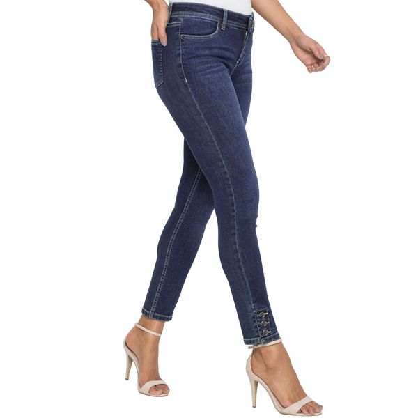 

ins european and american new slim high waist jeans womens autumn and winter new european and american slim feet denim long pants 786053sale, Blue