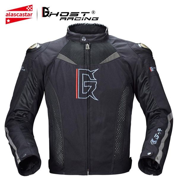 

ghost racing motorcycle jacket men waterproof linner moto jacket riding breathable motorbike clothing with neck protector