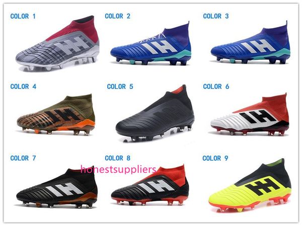 

youth girl soccer shoes new kids mens women predator 18 fg soccer cleats children football boots sales boys soccer boots