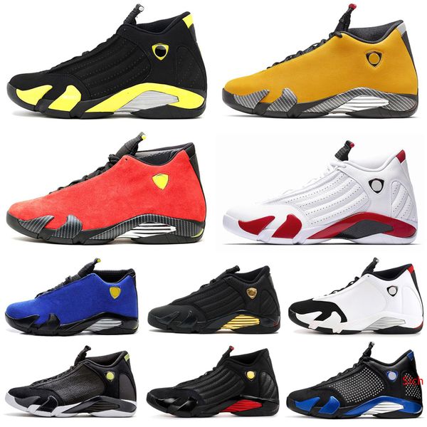 

classic 14 14s desert sand black toe fusion varsity red suede thunder men basketball shoes varsity royal dmp candy cane sneakers