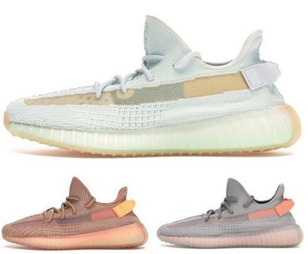 

with box hyperspace clay glow pirate black v2 running shoes true form zebra mens women designers shoes kanye west sports sneakers