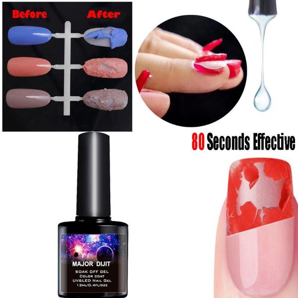 

12ml/15ml new burst magic nail polish matte finish gel nail art primer glue dedicated manicure remover 1pcs y12.20, Red;pink