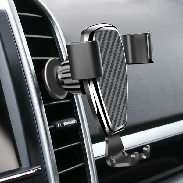 

car phone holder automotive air vent mount in car universal gravity smartphone stand bracket auto air outlet mobile phone clip
