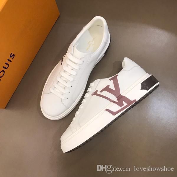 Luxury Designe R Coach Sneakers Fashion Black White Red Leather