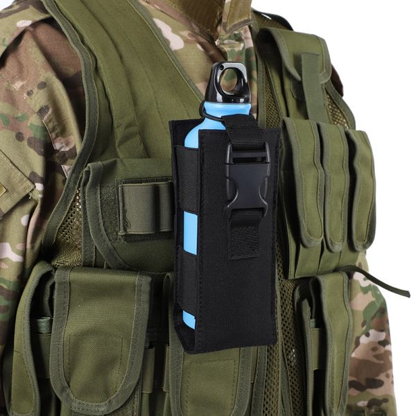 

2018 600d nylon military canteen cover holster outdoor travel kettle bag tactical molle water bottle pouch