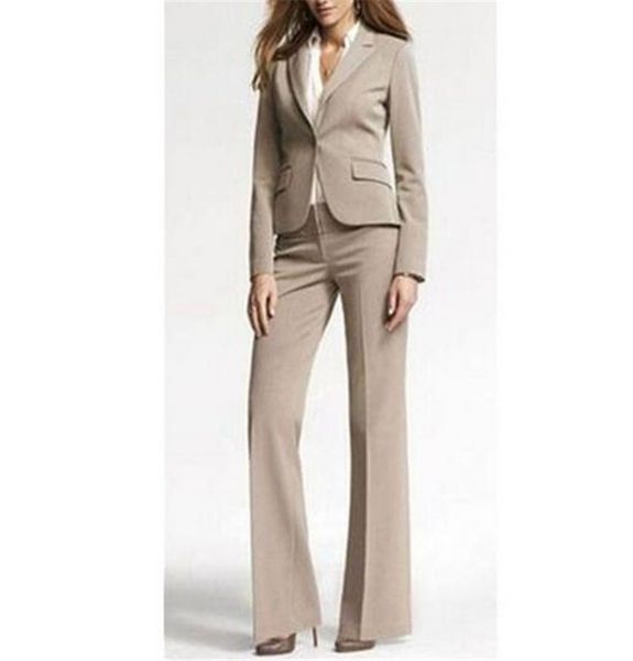 ladies white tailored trousers