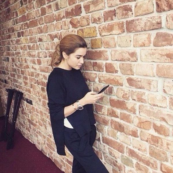 

модные осенние костюмы зимний комплект из двух частей женский спортивный костюм сплошной цвет нерегулярные открытые наборы сплит вилка толст, White