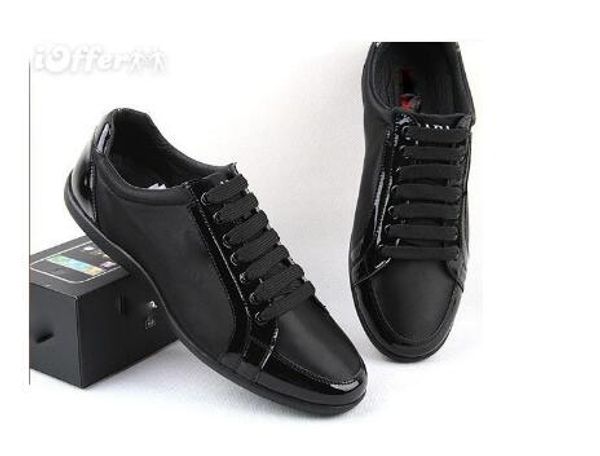 

продает мужскую обувь graffiti canvas high-top повседневную обувь, Black