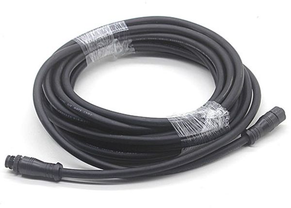 

2.5m ul certificate sjoow rubber 2pin 18awg 300v m12 ip65 power cable waterproof connect outdoor waterproof extension