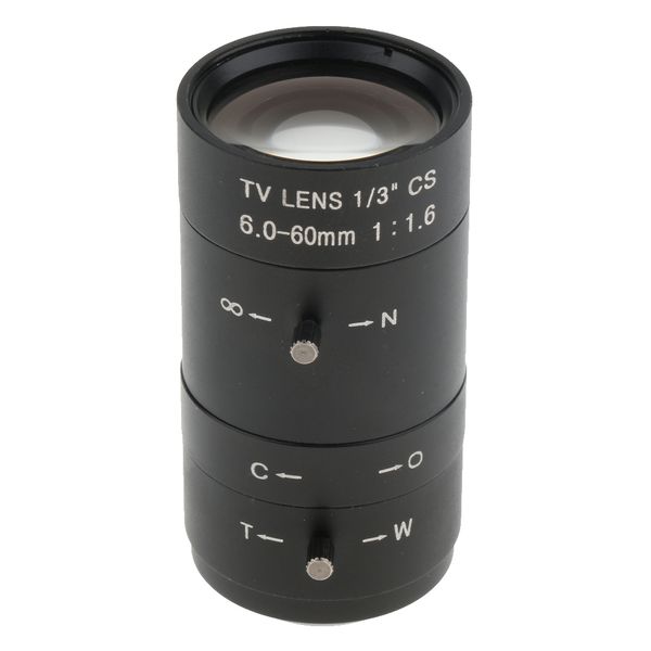 

6-60mm f1.6 manual iris cs lens for cctv camera
