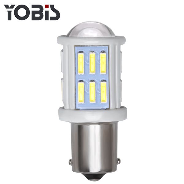

2pcs delivery s25led ceramic slamp 1156 / 1157 turn lamp 7020 reverse 27smd