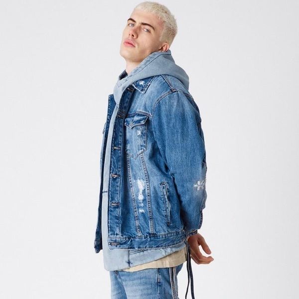 

19fw kt basic ретро куртка versatile denim куртка мужчины женщины пара верхняя одежда классическая мода hip hop куртка 3 цвета hfssjk001, Black;brown