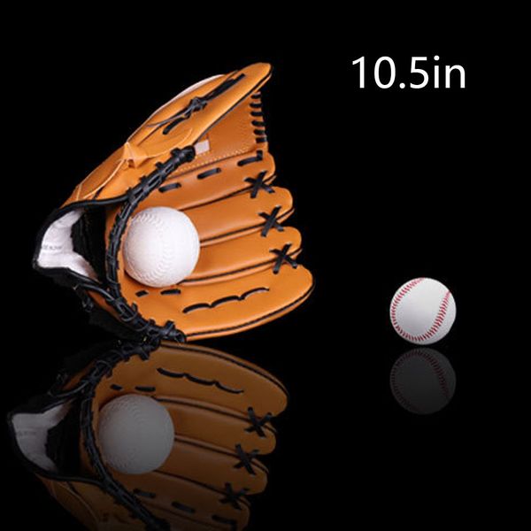 

new outdoor sports softball brown baseball glove practice thicken equipment size 10.5/11.5/12.5 left hand for men women