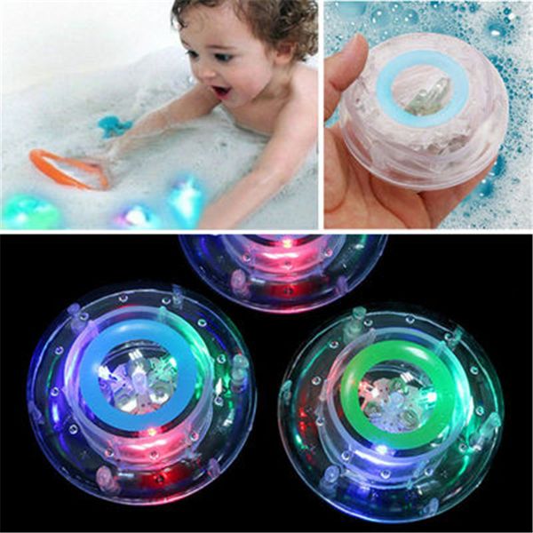 Luce da bagno giocattolo luminoso a led Party in the Tub Toy Bath Water LED Light Kids Giocattoli divertenti per bambini impermeabili
