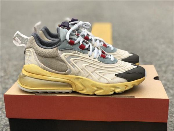 

2020 travis scotts x 270 react air cactus trails jack max authentic light cream ct2864 200 mens womens running shoes 270s trainers zapatos