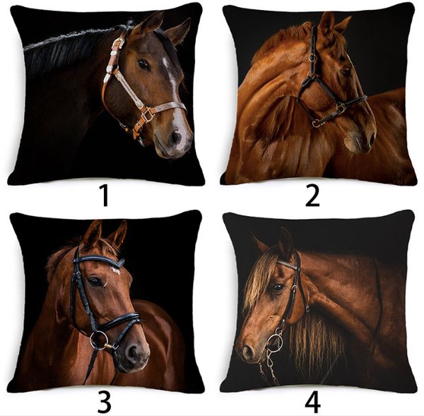 Horse Oracle Unicorn Neck Body Pillowcase Linen Bed Travel Pillows