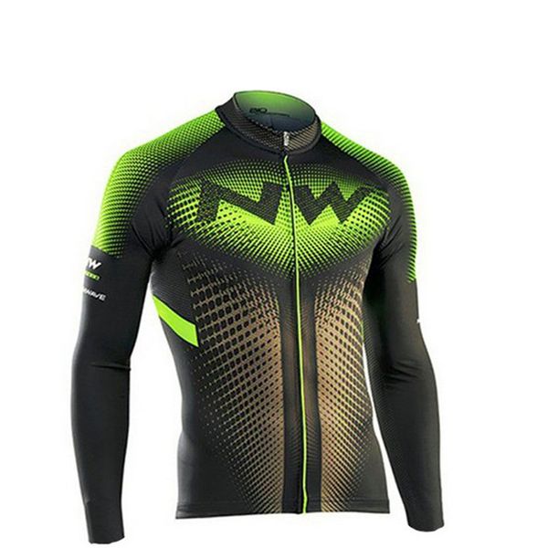 

nw 2019 man cycling jersey long sleeve mtb clothing bike wear clothes kit bicycle maillot roupa ropa de ciclismo hombre, Black;red