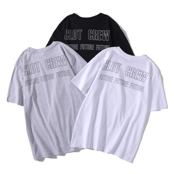 

mens printed summer male t-shirts fashion chinese letter short casual hop summer hip sleeve streetweaar designer caahq, Black