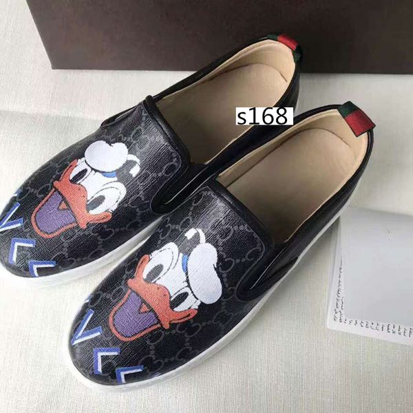 

quality men's sports shoes casual shoes low italian brand king walking animal pattern k2lh0 running shoes brand 6, Black