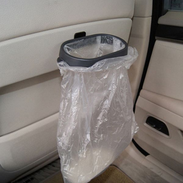 

universal trash can frame automotive interior bag holder car trash bag holder car box accessories