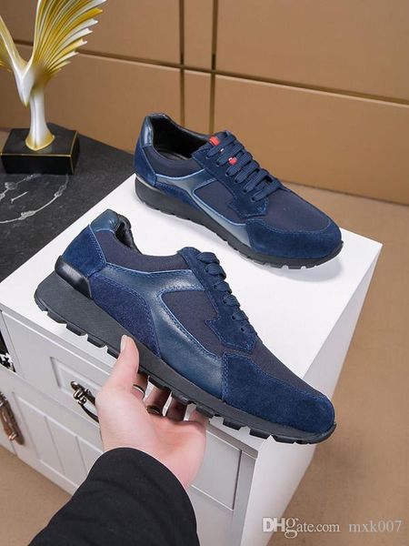 

new brand men's casual shoes europe and the united states high-end style black british wind men's shoes youth trend day 38-45mn02